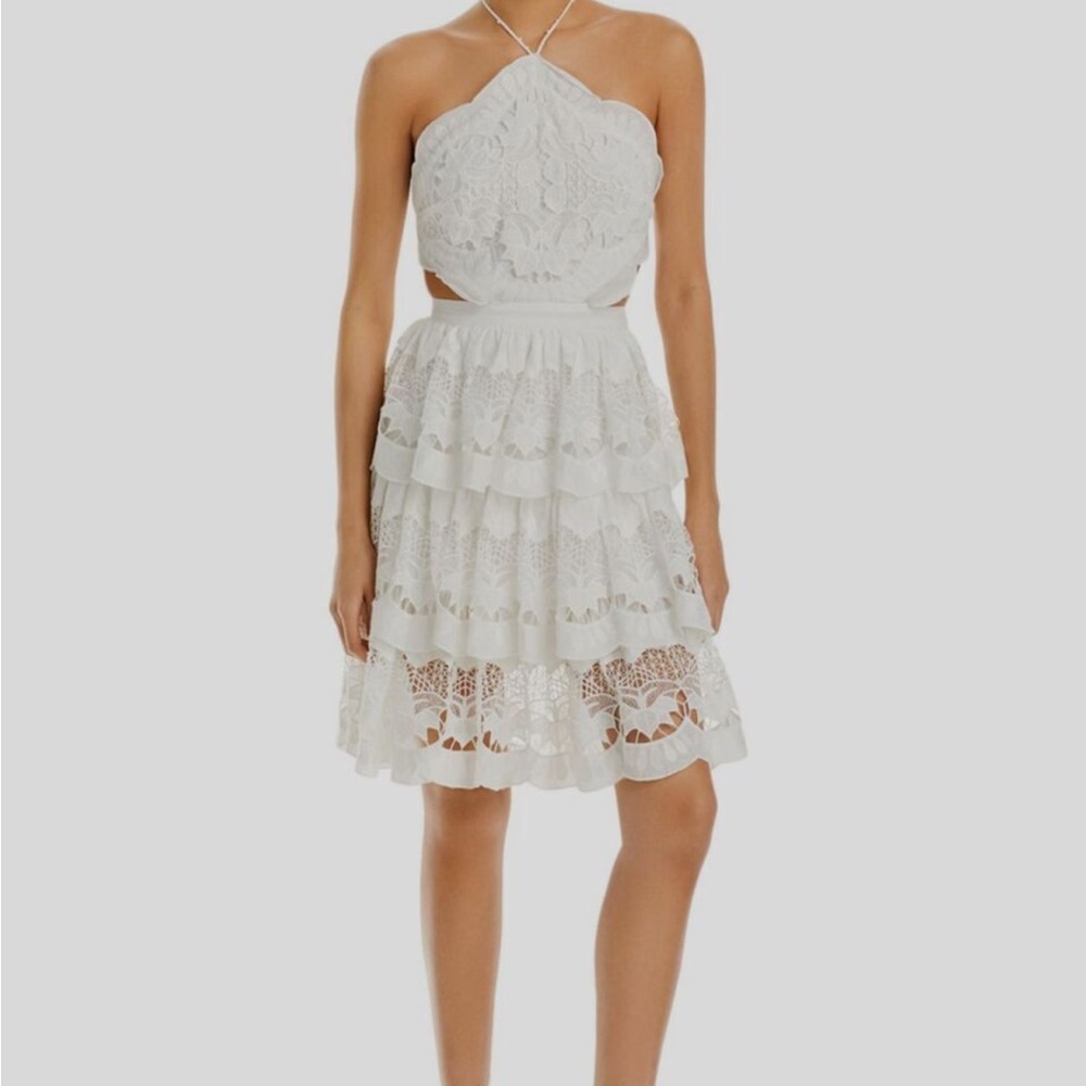 Farm Rio Richelieu Halter Dress